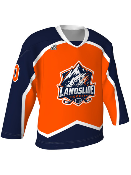 Dawg - Adult/Youth "Colorado Dawg" Custom Sublimated V-Neck Non-Yoked Hockey Jersey