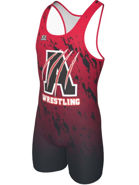 "Knights" Custom Sublimated Wrestling Singlet by DAWG