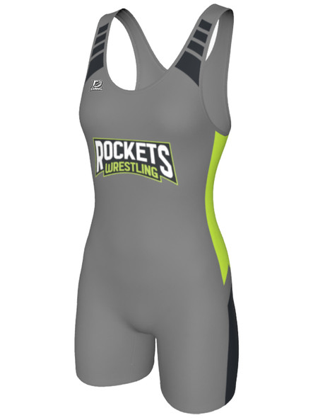"Lion" Womens Custom Sublimated Wrestling Singlet by DAWG