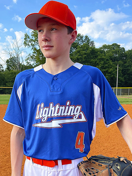 "Thriller" One-Button Baseball Jersey