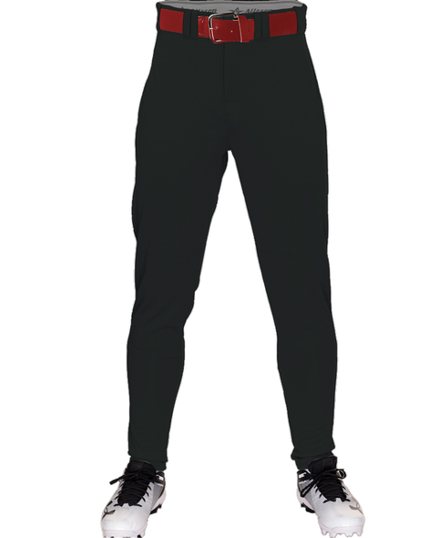 14 oz Alleson Fitted "Crush" Tapered Open Bottom Baseball Pants