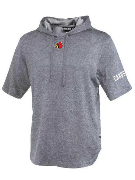 Adult "Flex" Short Sleeve Performance Wicking Hoodie Adult All Sports Uniforms