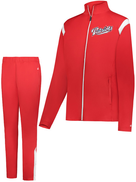 Womens "Potential" Full Zip Warm Up Set