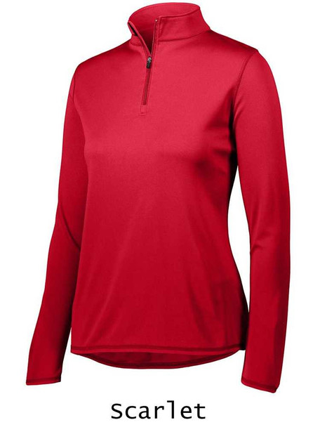 Womens "Attain" Unlined 1/4 Zip Pullover Womens All Sports Uniforms
