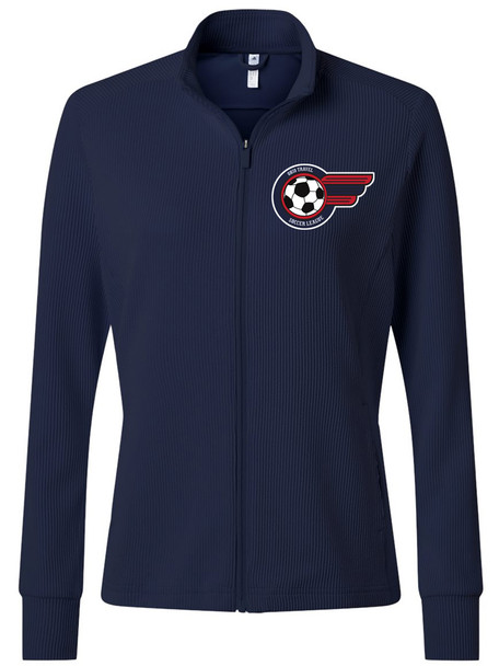 Womens Adidas "Performance" Full Zip Warm Up Jacket