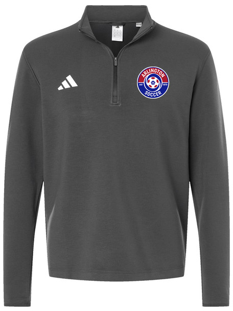 Adult Adidas "3 Stripe" 1/4 Zip Pullover