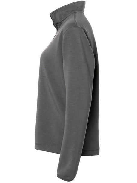 Womens Adidas "3 Stripe" 1/4 Zip Pullover