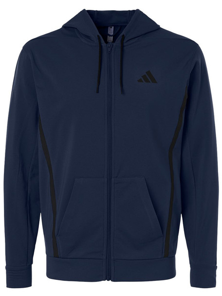 Adult Adidas "Game & Go" Perfromance Wicking Full Zip Hoodie Set