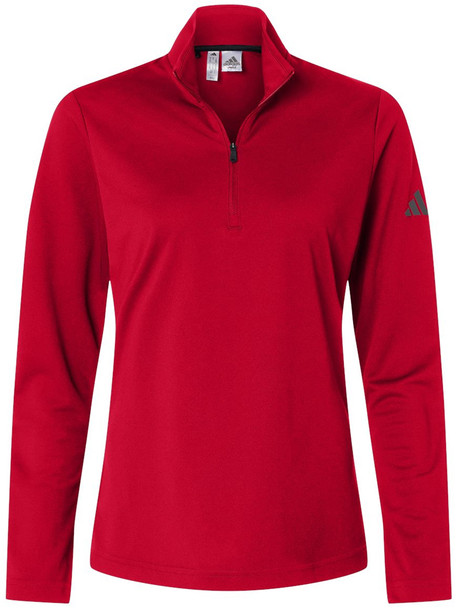 Womens Adidas "Lightweight Essential" 1/4 Zip Pullover