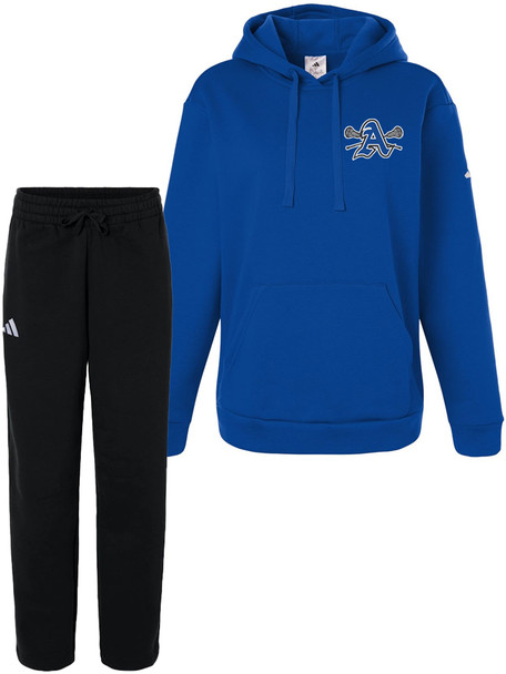 Womens Adidas "Go To" 8.9oz 70/30 Hoodie Set