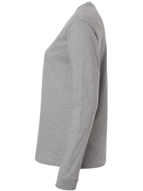 Womens Adidas "Essential" 100% Cotton Long Sleeve Tee