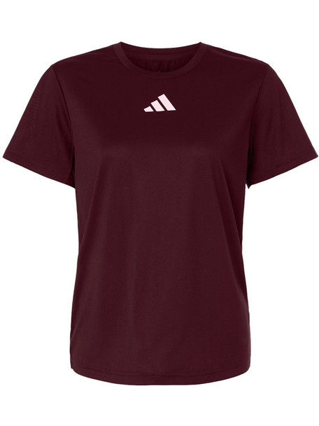 Womens Adidas "Classic" Performance Wicking Tee