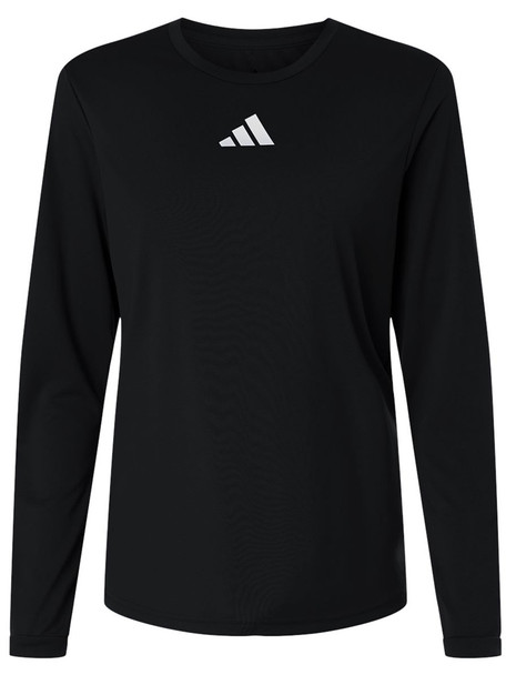 Womens Adidas "Classic" Performance Wicking Long Sleeve Tee