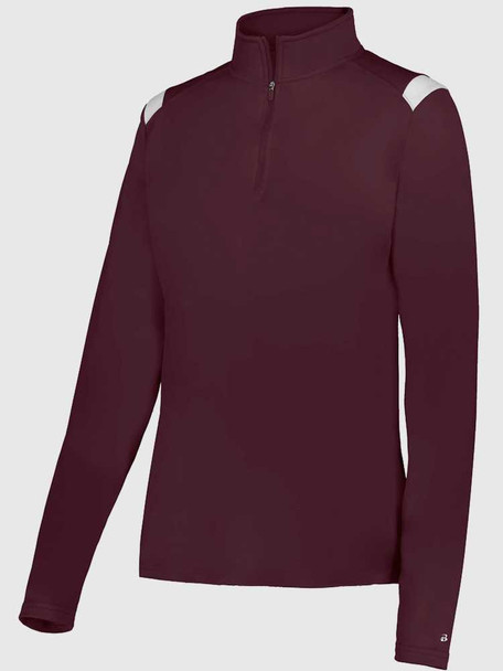Womens "Potential" 1/4 Zip Pullover Womens All Sports Uniforms