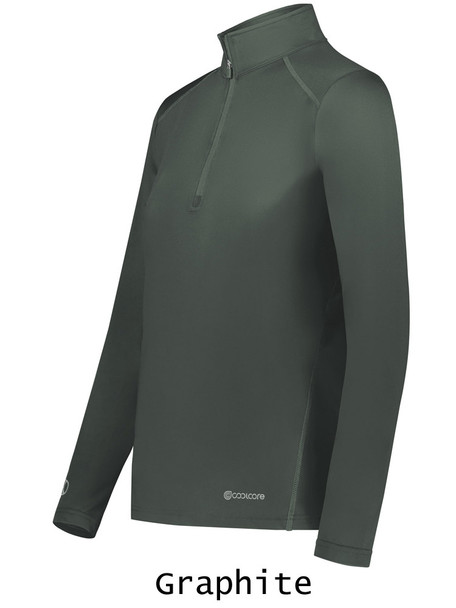 Womens "Cool Core" 1/4 Zip Pullover