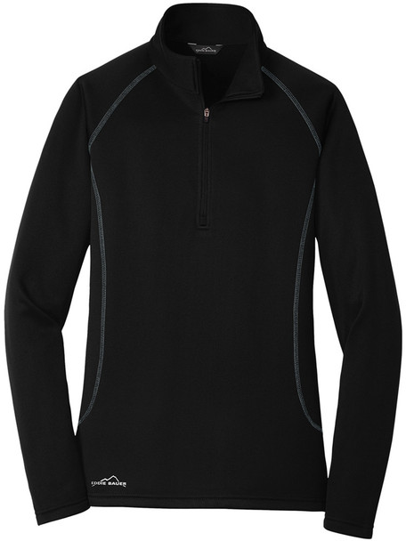 Womens Eddie Bauer "Smooth Fleece" 1/2 Zip Pullover