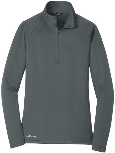Womens Eddie Bauer "Smooth Fleece" 1/2 Zip Pullover