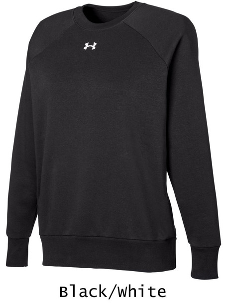 Women's Under Armour "Rival" 8oz 80/20 Sweatshirt