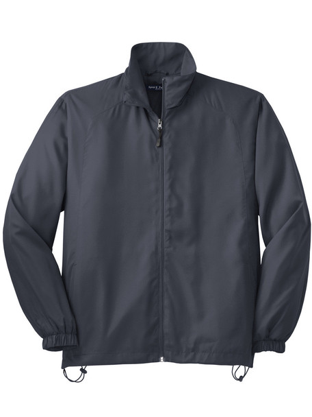 "Aggression" Full Zip Wind Jacket