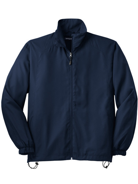 "Aggression" Full Zip Wind Jacket