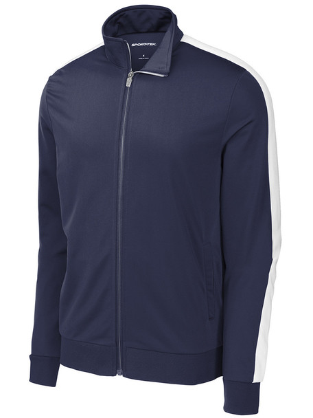 "Sleeve Stripe" Full Zip Warm Up Jacket