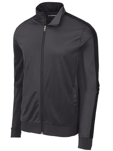 "Sleeve Stripe" Full Zip Warm Up Jacket