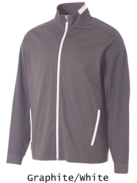 "Tribute" Full Zip Unlined Warm Up Jacket