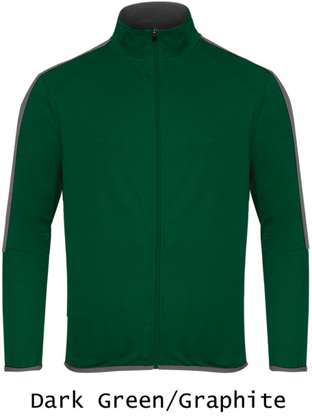 "District" Full Zip Unlined Warm Up Jacket