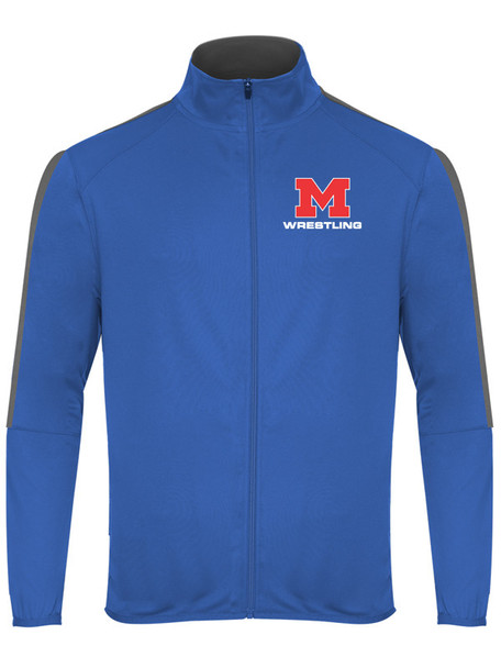 "District" Full Zip Unlined Warm Up Jacket