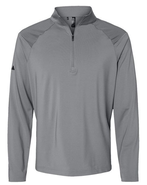 Adidas "Shoulder Stripe" 1/4 Zip Pullover
