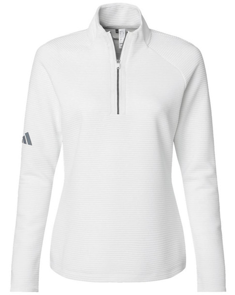 Womens Adidas "Spacer" 1/4 Zip Pullover