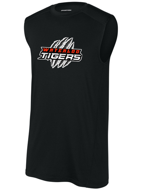 "Dawg" Sleeveless Decorated Compression Shirt