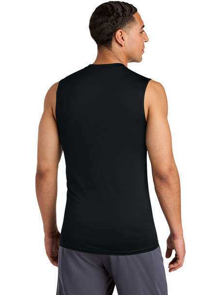 "Dawg" Sleeveless Decorated Compression Shirt