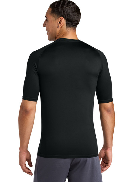 "Dawg" Decorated 1/2 Sleeve Compression Shirt
