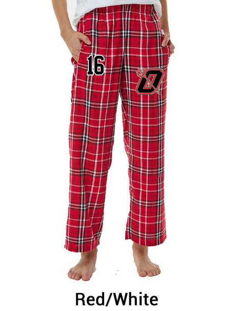 Adult/Womens/Youth Boxercraft "Harley Flannel" Decorated Pajama Pants