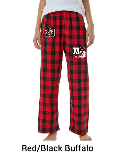 Adult/Womens/Youth Boxercraft "Harley Flannel" Decorated Pajama Pants