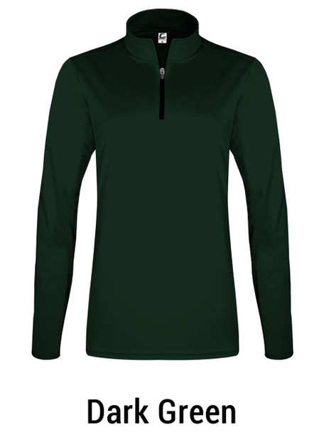 Womens "Sterling" Decorated 1/4 Zip