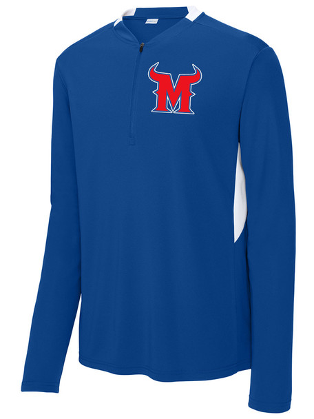 "Club" Decorated 1/4 Zip