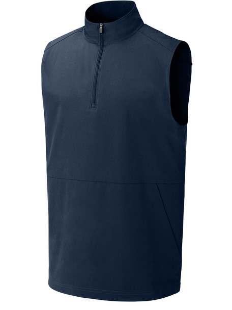 Adult "Repeat" 1/2 Zip Vest Pullover Set