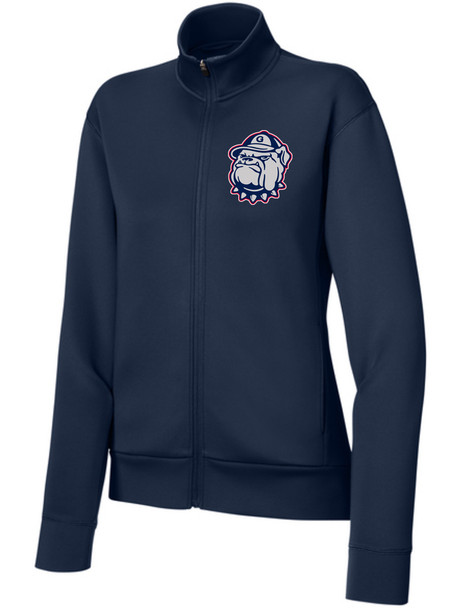 Womens "Pro Stretch" 9.6 oz Performance Wicking Full Zip Warm Up Jacket
