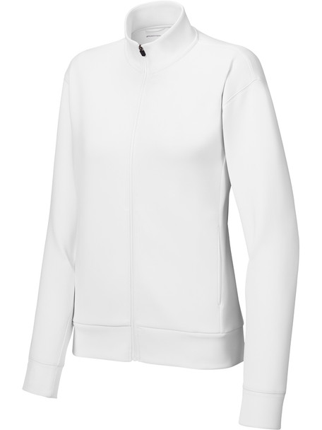Womens "Pro Stretch" 9.6 oz Performance Wicking Full Zip Warm Up Jacket