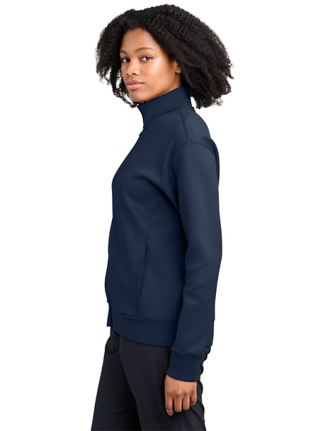 Womens "Pro Stretch" 9.6 oz Performance Wicking Full Zip Warm Up Jacket