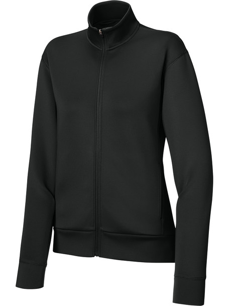 Womens "Pro Stretch" 9.6 oz Performance Wicking Full Zip Warm Up Jacket