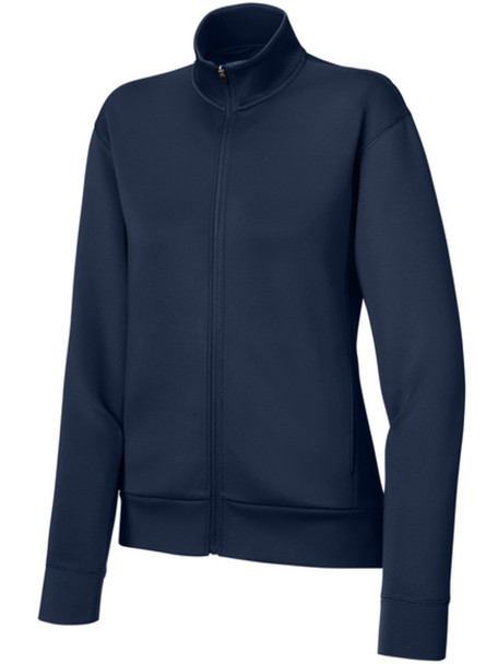 Womens "Pro Stretch" 9.6 oz Performance Wicking Full Zip Warm Up Jacket