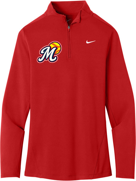 Womens Nike "Dri-Fit Stride" 1/2 Zip Pullover