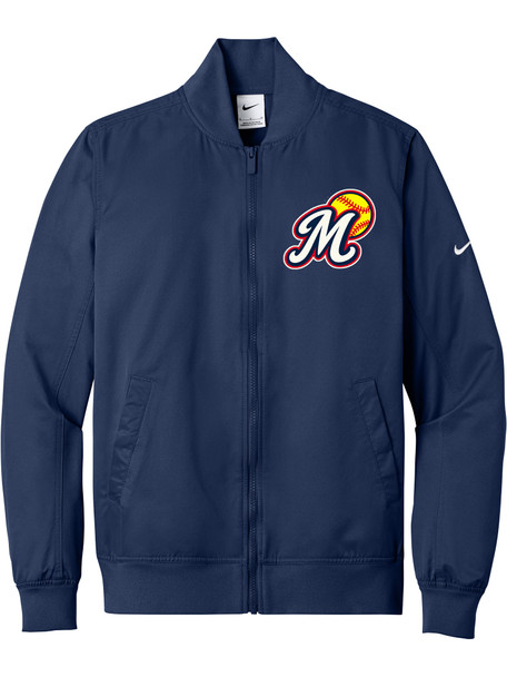 Womens Nike "Bomber" Full Zip Jacket