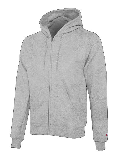Adult Champion "Powerblend" 9oz 50/50 Full Zip Hoodie