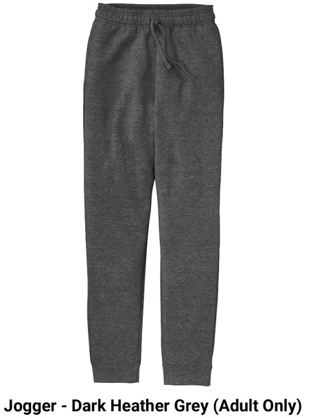 Adult/Youth "Unity" 7.8 oz 50/50 Decorated Fleece Jogger