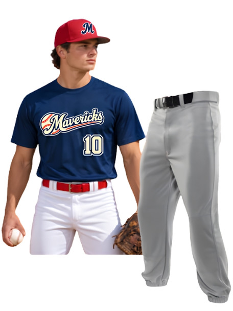 "Cooling Performance Victory"  Baseball Uniform Set