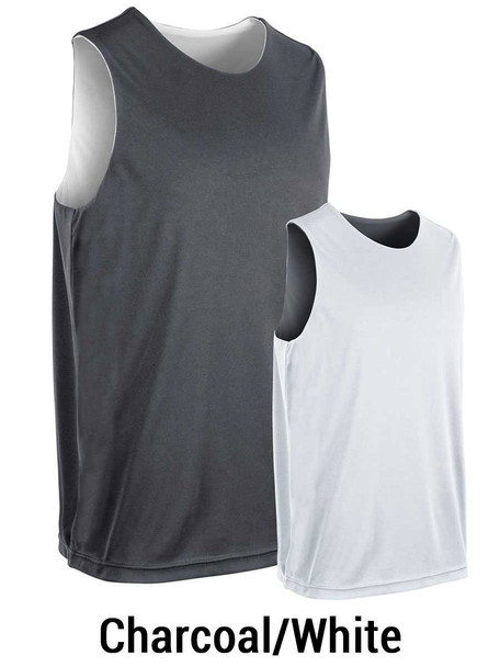 Adult/Youth "Court Vision" Decorated Reversible Basketball Jersey Decorated Deals All Sports Uniforms